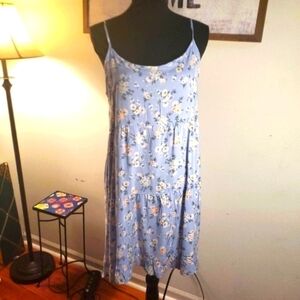 Pink Rose Junior floral dress